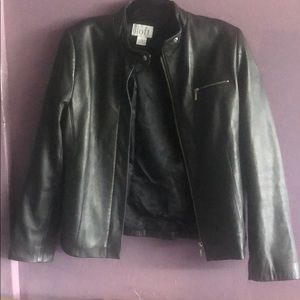 Anne Klein leather jacket